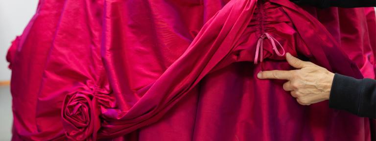 Confection d'une robe pour l'opéra Cendrillon Confection d'un costume pour l'Opéra Cendrillon